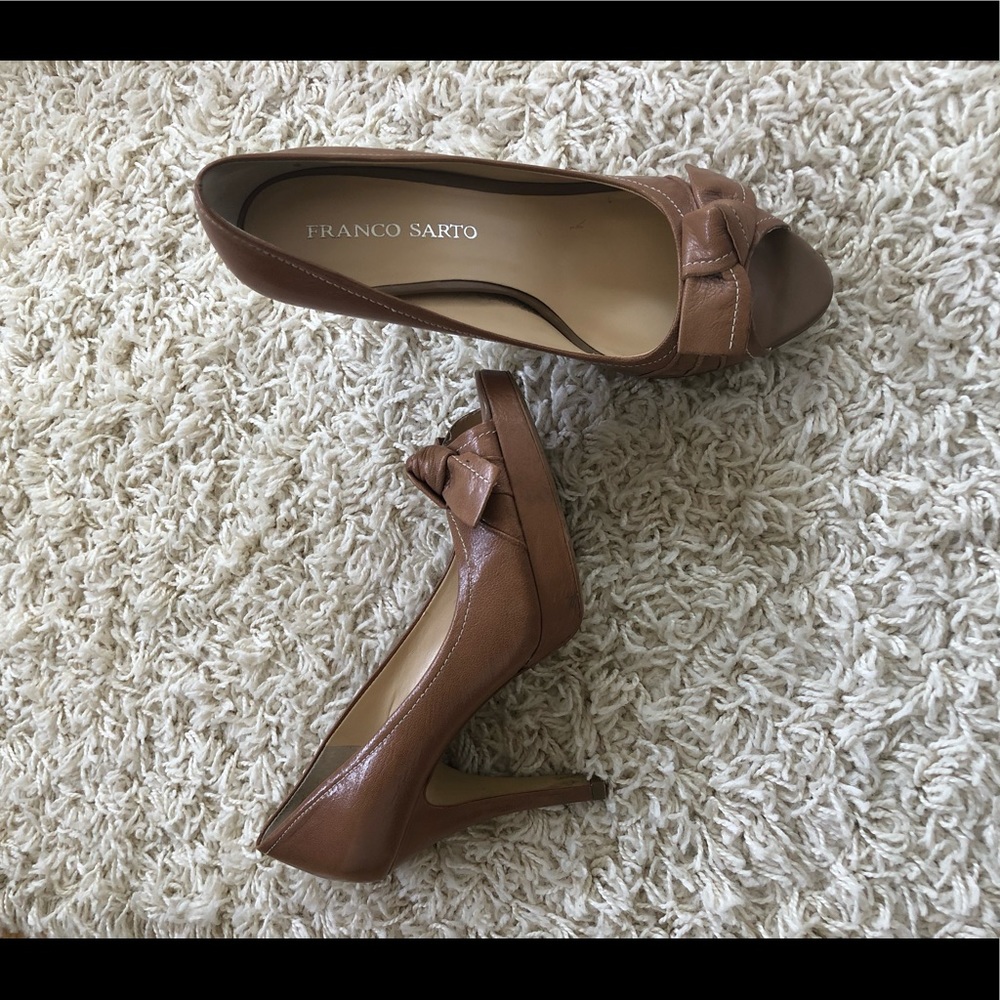 Franco sarto Nude heels 👠